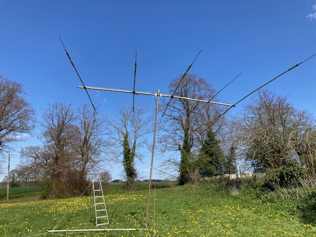 Testing TH5 antenna